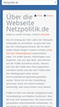 Mobile Screenshot of netzpolitik.de